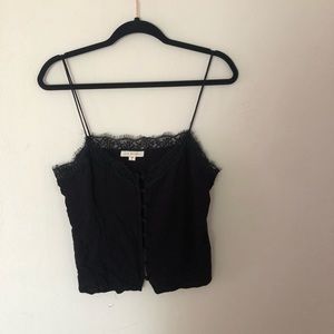 Spaghetti Strap Lacey Top